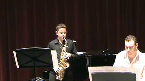 Matthew Fishman, alto saxophone