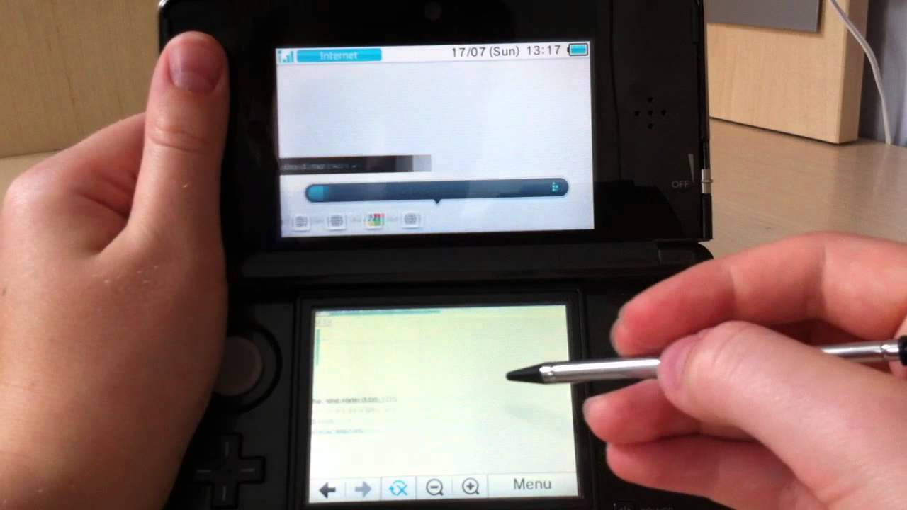 Nintendo 3DS - Internet Browser - YouTube