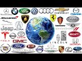 Auto Logos of the World - Drawn by Simple Easy Art