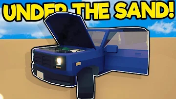 Going On a Car Trip Through the Wasteland! - Under the Sand Gameplay - Post-Apocalyptic Jalopy