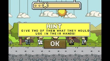 Scribblenauts Remix Walkthrough - Level 1-2