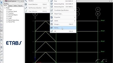 ETABS - 05 Select Commands: Watch & Learn
