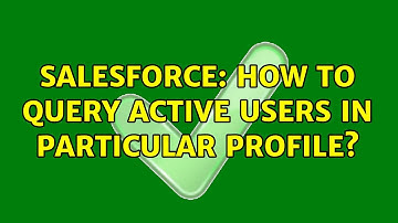 Salesforce: How to query active users in particular profile?