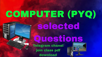 Super 20 Computer MCQ | Computer Important questions for all competitive exam | For OSSSC Exam 2024