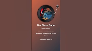 The Blame Game
