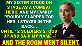 My Sister Claimed My Battlefield Heroism — 12 Soldiers Stood Up at the Gala Update