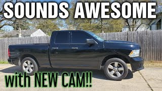 My Cammed Ram Sounds AMAZING after installing new CAM!!!