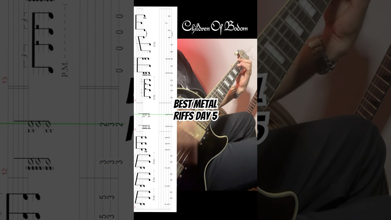 Best Metal RIFFS day 5 - Children of Bodom