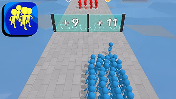 Crowd Runners - All Levels Gameplay (Part 6) | Android & iOS