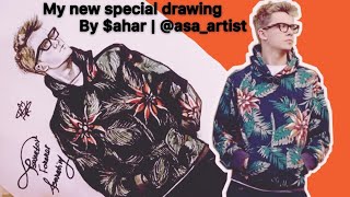 Asa butterfield #11 [Speed Drawing]