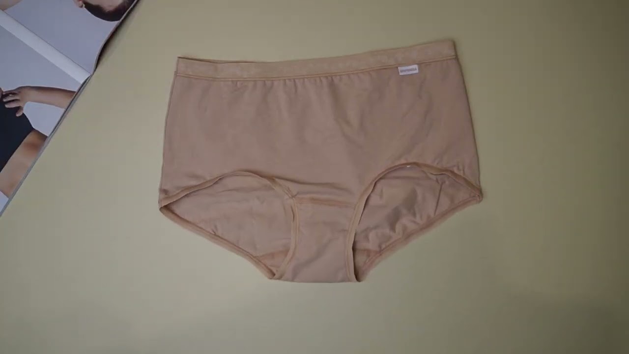 Prezentare Chiloti clasici bumbac cu talia medie Cotonella 8001 0001