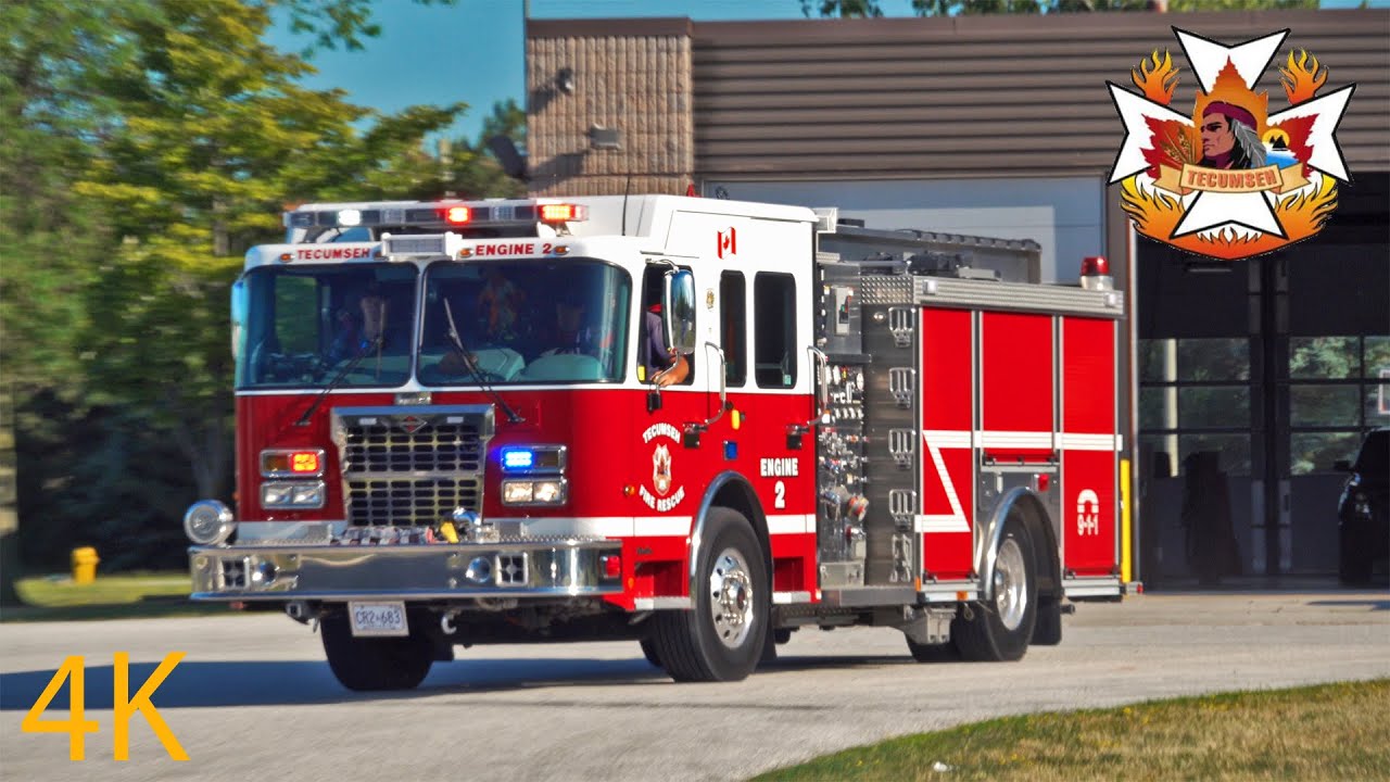 Tecumseh Fire E2 Responding YouTube
