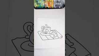 Relaxing coloring Cozy Cats Coloring Book