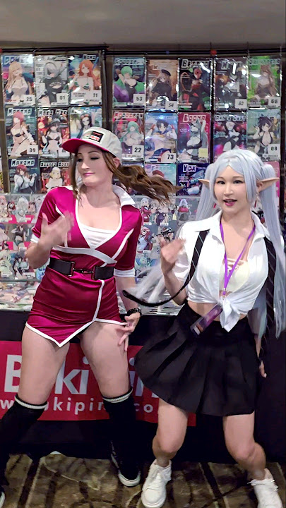 dancing with the cosplay guests at hentai matsuri convention! #cosplay #animecon
