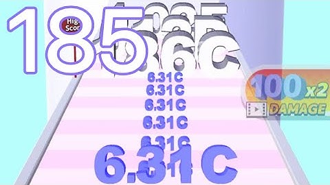 ❤️‍🔥 Number Merge Run: Shooting / Gameplay Walkthrough / Level 1-10