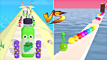 Max Levels Juice Run vs Stack Rider🧃💥💕: All Levels Gameplay Walkthrough Android, iOS New UPDATE