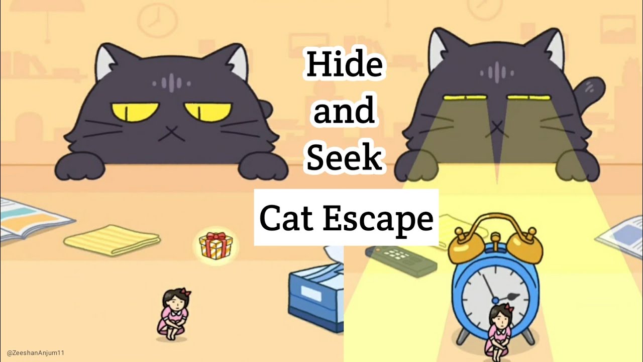 Hide and Seek Cat Escape - Gameplay Walkthrough (iOS & Android) - YouTube