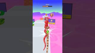 Snake Run Race 3d Game Level 98🐍#gaming #snake #snakegame #shortsfeed #funny #shorts