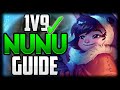 NEW NUNU BUILD TURNS HIM INTO A 1v9 MACHINE | Nunu & Willump Guide Season 13 League of Legends