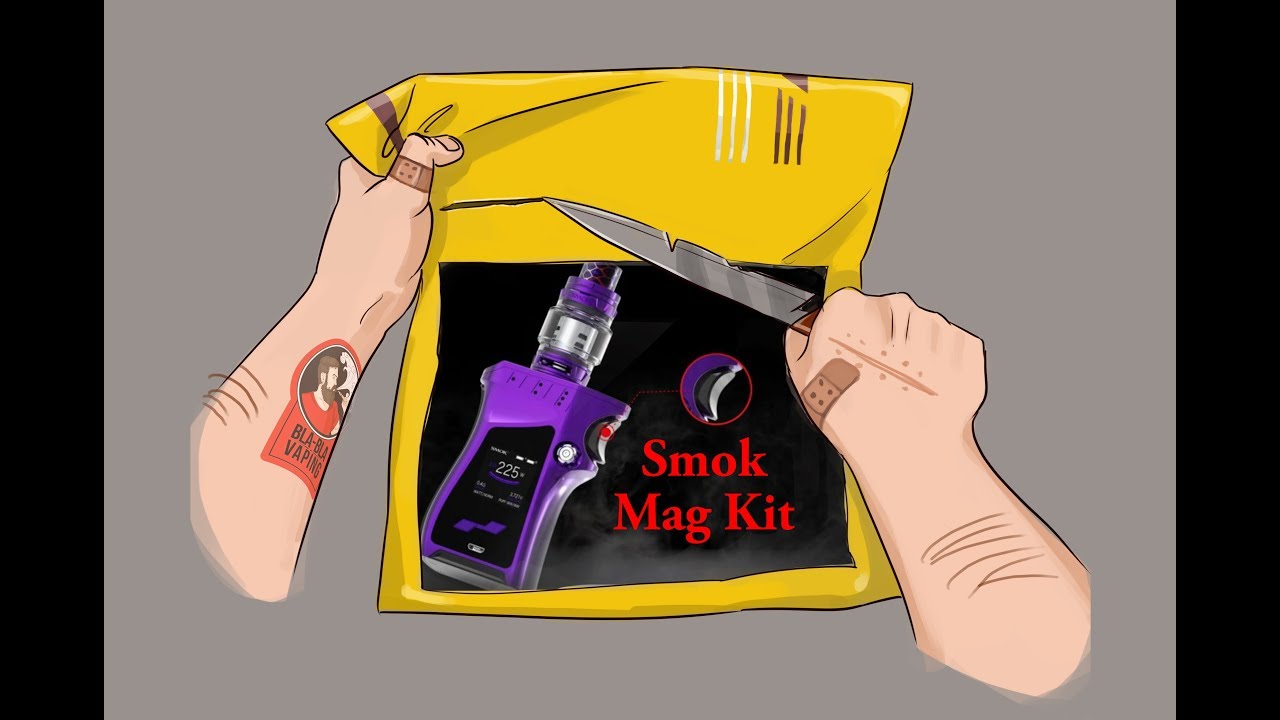Первый взгляд. Что в посылке ? Smok Mag Kit