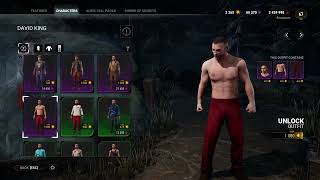 Unlocking Shirtless David - Dead By Daylight