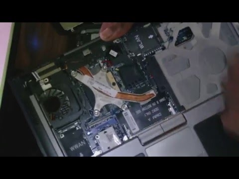 How To Replace Dell Latitude D620 Laptop Motherboard