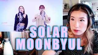 SOLAR VS MOONBYUL Your Song My Song Part Change (feat. Mamamoo) ☀️🌙 REACTION