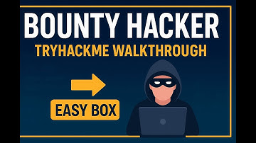 “Bounty Hacker | Full TryHackMe Walkthrough (Easy Box) | PrivEsc + Enumeration Explained!”