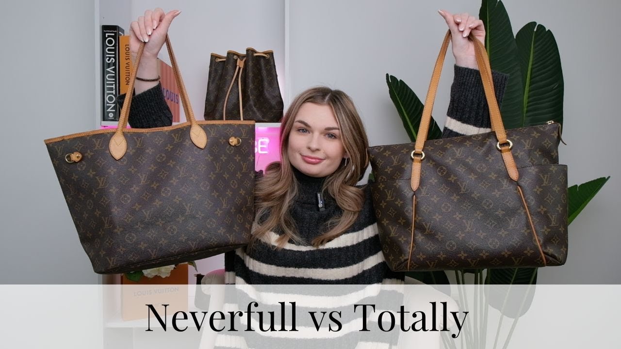 Louis vuitton totally pm compared to totally mm  Louis vuitton bag  neverfull, Louis vuitton totally, Louis vuitton