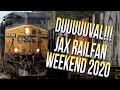 Duuuuuuvall!!! - Train after Train on the Jax Railfan Weekend 2020