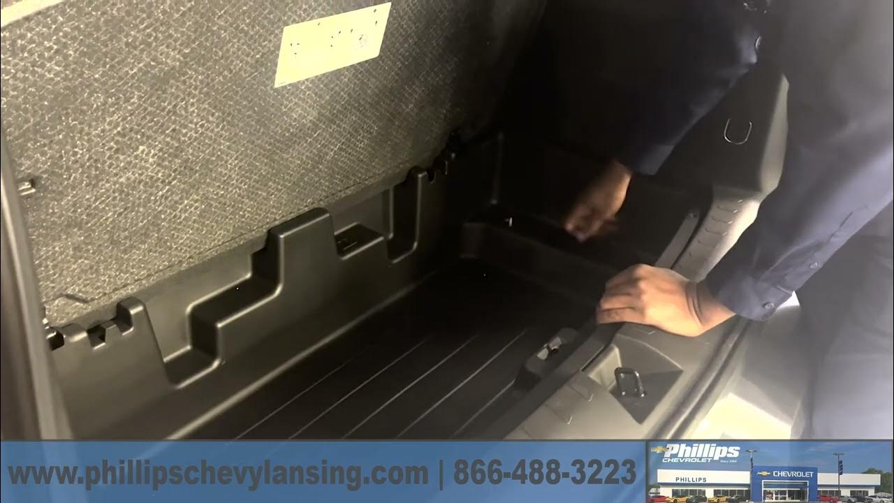 How to Access Your Spare Tire in the 2023 Chevrolet Traverse Premier