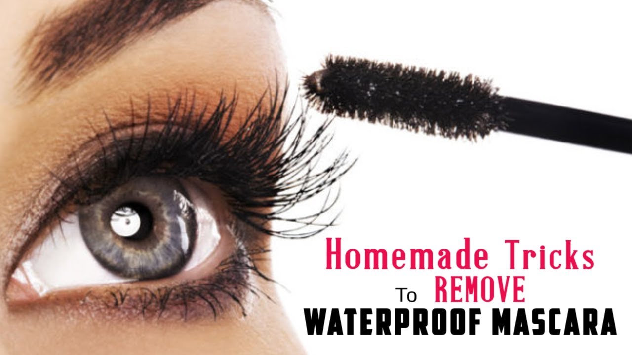 How To Remove Waterproof Mascara {Homemade Tips} YouTube