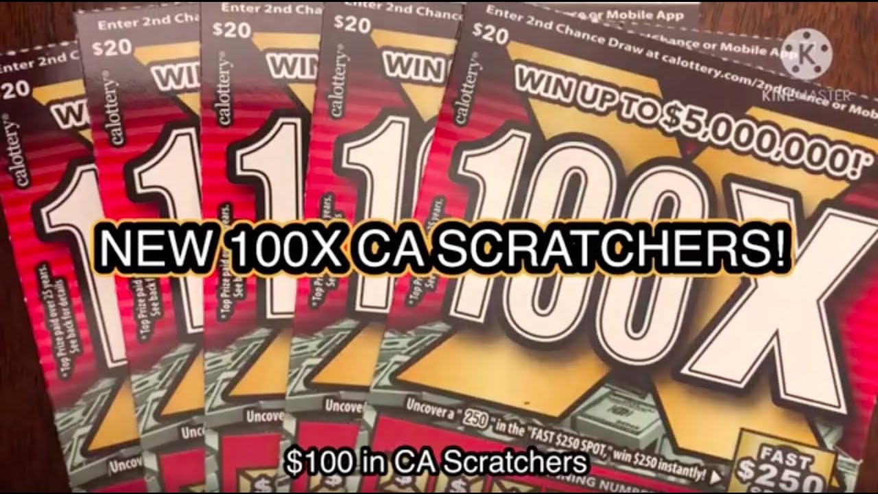 NEW 100X CA SCRATCHERS!! 100 in CA Scratchers HSLchallenge YouTube
