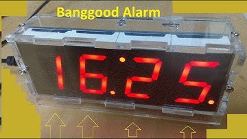 Banggood 4 digits Alarm Clock DIY Kit