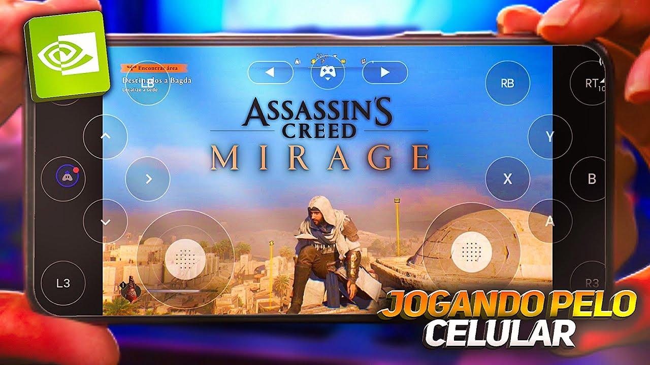 Jogando ASSASSIN'S CREED 2 no CELULAR ANDROID jogo OFICIAL!! 