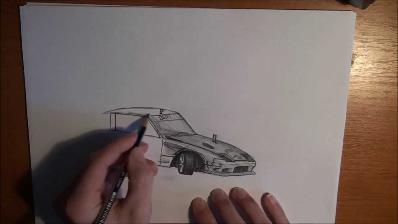 Mercedes Drawing Car Drift Transparent Png Clipart Free