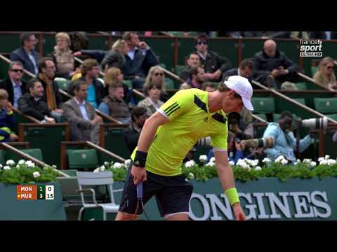 Roland-Garros 2014 : Andy Murray Gaël Monfils 4K UHD