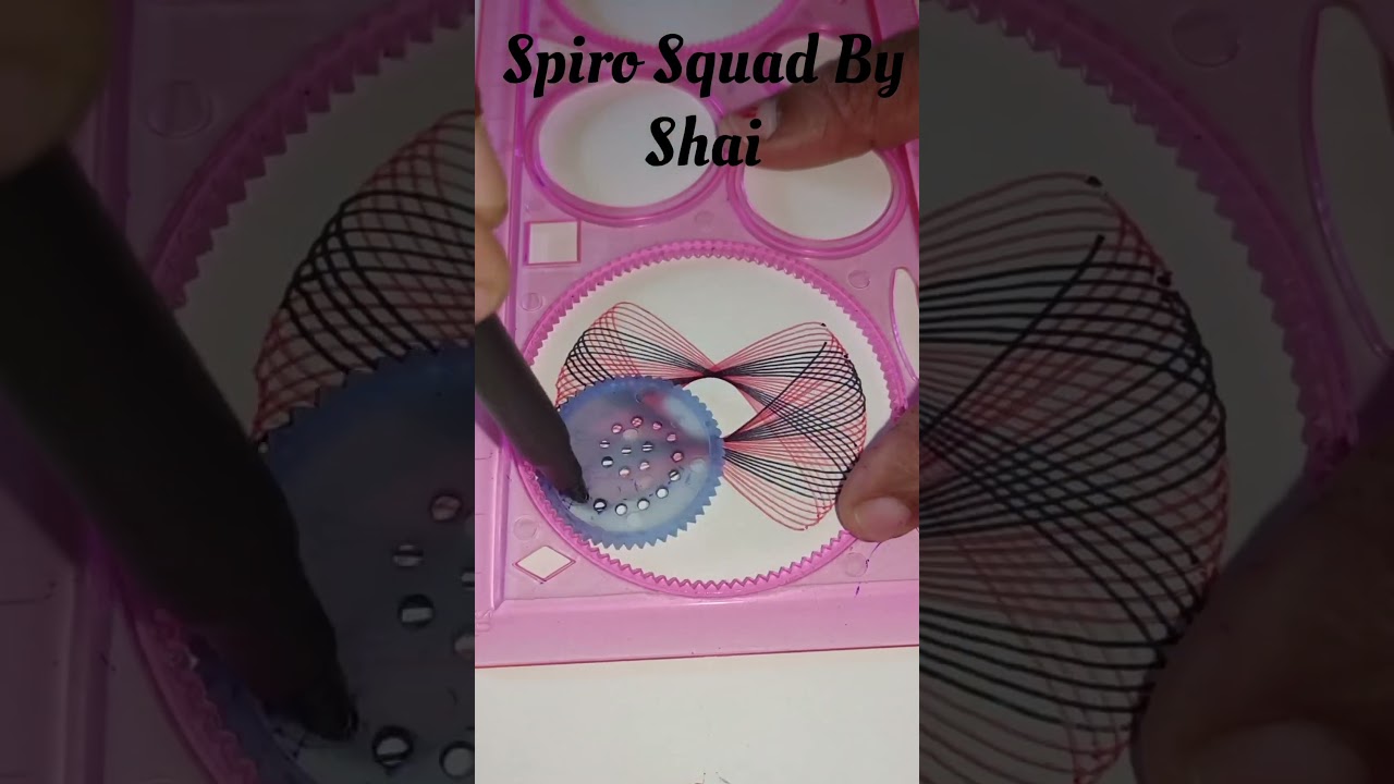 Colourful Spirograph 