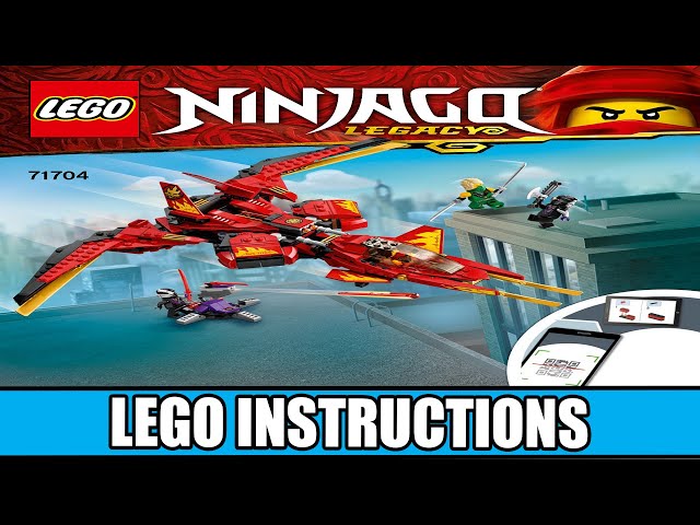 LEGO Instructions | Ninjago | 71704 | Kai Fighter - YouTube
