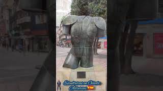 Esculturas en Oviedo Asturias 🇪🇦