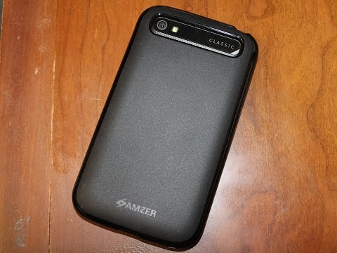 A quick look at the Amzer Pudding TPU Case for the BlackBerry Classic