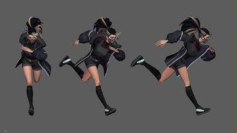 TAW - Animation Basics - Run Cycle (Akali)