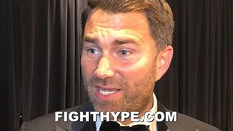 EDDIE HEARN RAW EMOTION ON JOSHUA