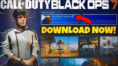 NEW CALL OF DUTY UPDATE 1.85 RELEASED! - WHAT WAS PATCHED? DOWNLOAD IT NOW! 