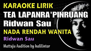 Tea Lapanra Pinruang Karaoke Ridwan Sau Nada Rendah Wanita