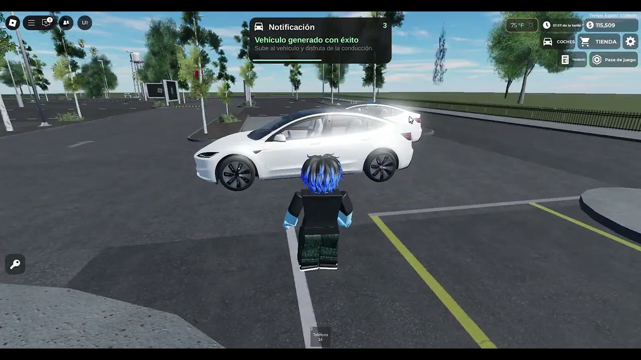 enseño a mi prima ha manejar un tesla