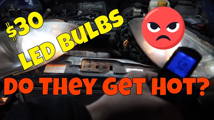 Real Life Test LED Simdevanma Bulb Vs. Halogen Bulbs