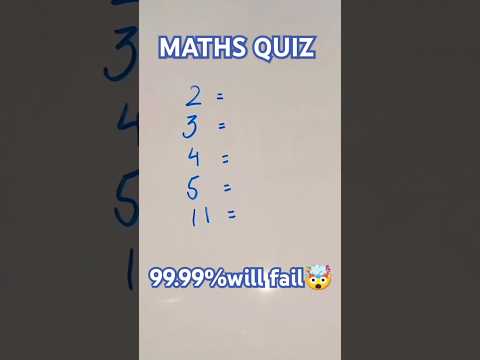 MATHS PUZZLES ||MATHS