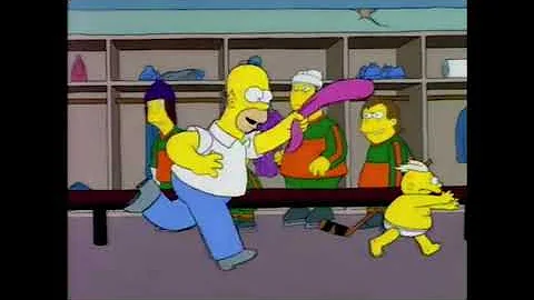 The Simpsons - Don't make me run, I'm full of chocolate