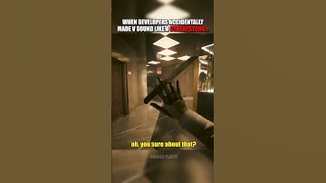When Developers make V sound like cyberpsycho #shorts #cyberpunk
